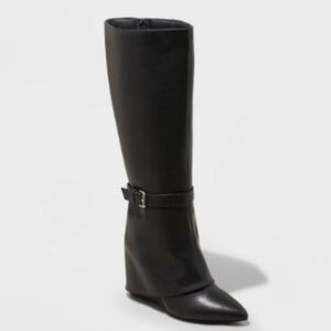 NEW! Women's A New Day Tall Novie Dress Boots - Black